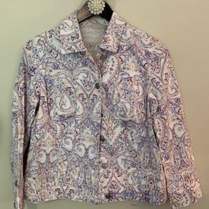 NWT: Chico's Paisley Jacket